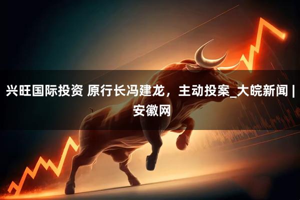 兴旺国际投资 原行长冯建龙，主动投案_大皖新闻 | 安徽网