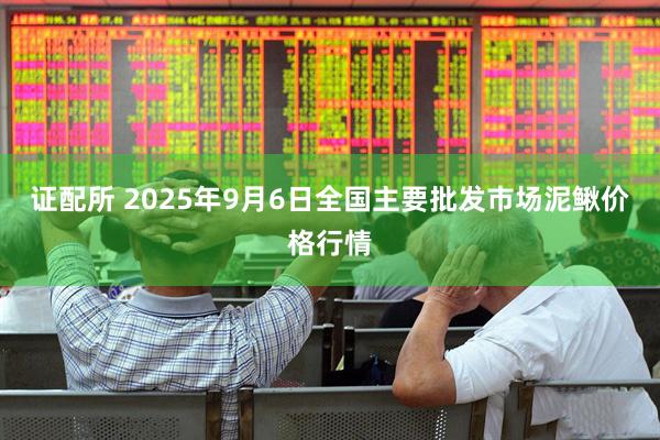 证配所 2025年9月6日全国主要批发市场泥鳅价格行情