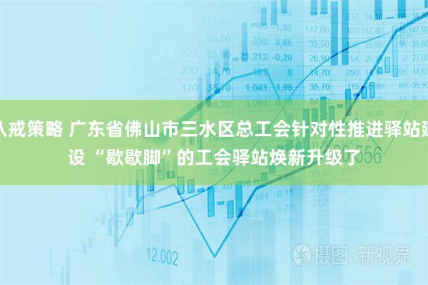 八戒策略 广东省佛山市三水区总工会针对性推进驿站建设 “歇歇脚”的工会驿站焕新升级了